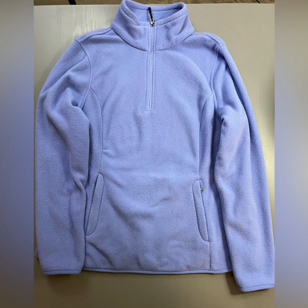 SUMMER SALE: Amazon Essentials Women's Fleece Two Pullovers - Purple and Orange - Picture 8 of 9